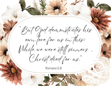 Load image into Gallery viewer, 2024 Bible Verse Bohemian Watercolor Calendar