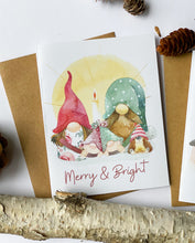 Load image into Gallery viewer, Gnome Christmas Card Collections (Set of 8)