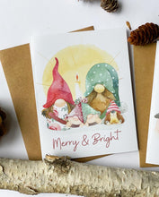 Load image into Gallery viewer, Gnome Christmas Card Collections Digital Download (Set of 8)