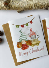 Load image into Gallery viewer, Gnome Christmas Card Collections Digital Download (Set of 8)