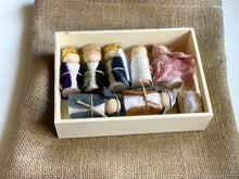 Load image into Gallery viewer, DIY Wooden Peg Doll Nativity Set