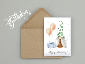 Gnome Birthday Cards | Gnome Birthday | Gnome Greeting Card