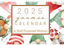 Load image into Gallery viewer, 2025 Gnome Love 11&quot; x 17&quot; Calendar
