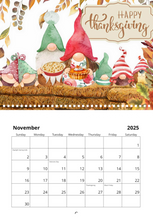 Load image into Gallery viewer, 2025 Gnome Love 11&quot; x 17&quot; Calendar
