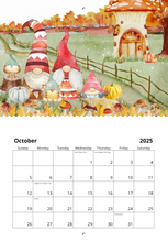 Load image into Gallery viewer, 2025 Gnome Love 11&quot; x 17&quot; Calendar
