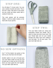 Load image into Gallery viewer, Treasures in Your Sock Drawer: Re-Purposing Socks into Home Decor Items
