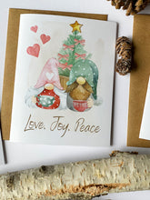 Load image into Gallery viewer, Gnome Christmas Card Collections (Set of 8)
