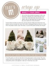 Load image into Gallery viewer, Treasures in Your Sock Drawer: Re-Purposing Socks into Home Decor Items
