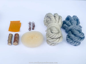 No Knit Yarn Pumpkin Kit- Make Beautiful Yarn Pumpkins in Minutes!
