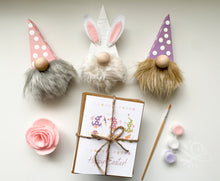 Load image into Gallery viewer, Easter Gnome Craft Kit &amp; Greeting Card Bundle
