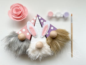 Easter Gnome Craft Kit & Greeting Card Bundle